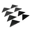 4Pcs Rug Gripper Triangle Shock Absorption Strong Grip Non Slip Carpet Tape for Ceramic Tiles