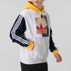 Adidas Originals Trefoil Globe Hdy Fleece-Lined Hoodie Men Tops White GD2116