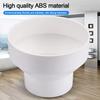 ABS Ventilation Pipe Fittings White Pipeline Variable Diameter Joint New Ducting Connector