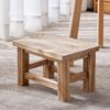 1Pc Living Room Retro Solid Wood Chic Small Stool Adornment Chair Shoe Changing Household Bench
