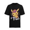 Detective Pikachu Pika Parodie Damen Oversize Shirt Baumwolle