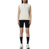 SAUCONY Solid Color Comfortable Casual Sports Stand Collar Sleeveless Vest Women Vest Natural-White SC1249027A-WT16