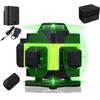 Green Light High Precision 8/12/16 Line Laser Level for Indoor/Outdoor Automatic Leveling