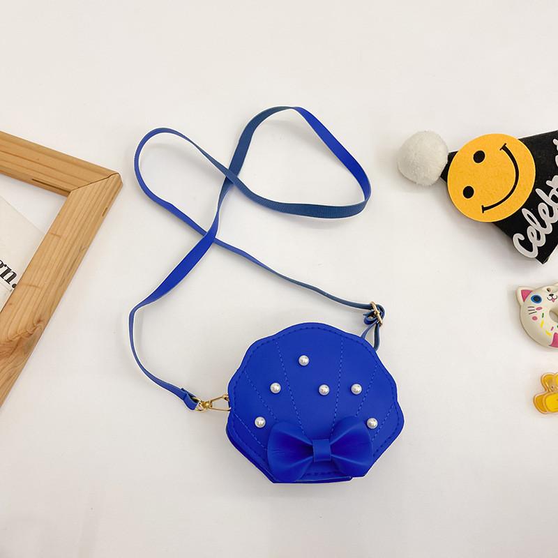 Shell Pearl Princess Bag With Bow For Kids School Daily Use Cute Sweet And