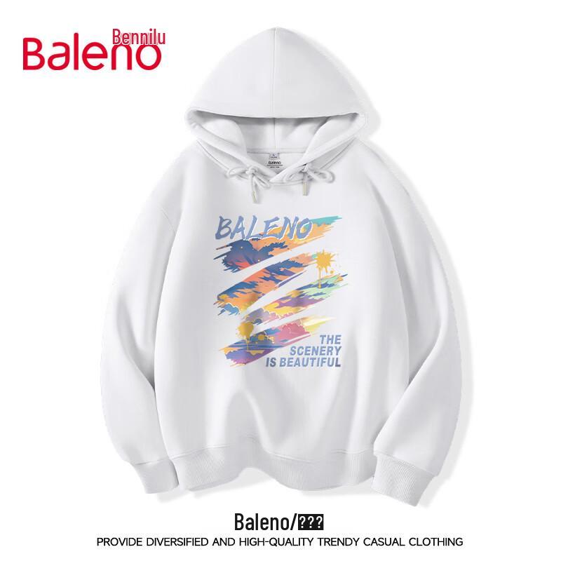 Baleno Men's Creative Graffiti Hoodie