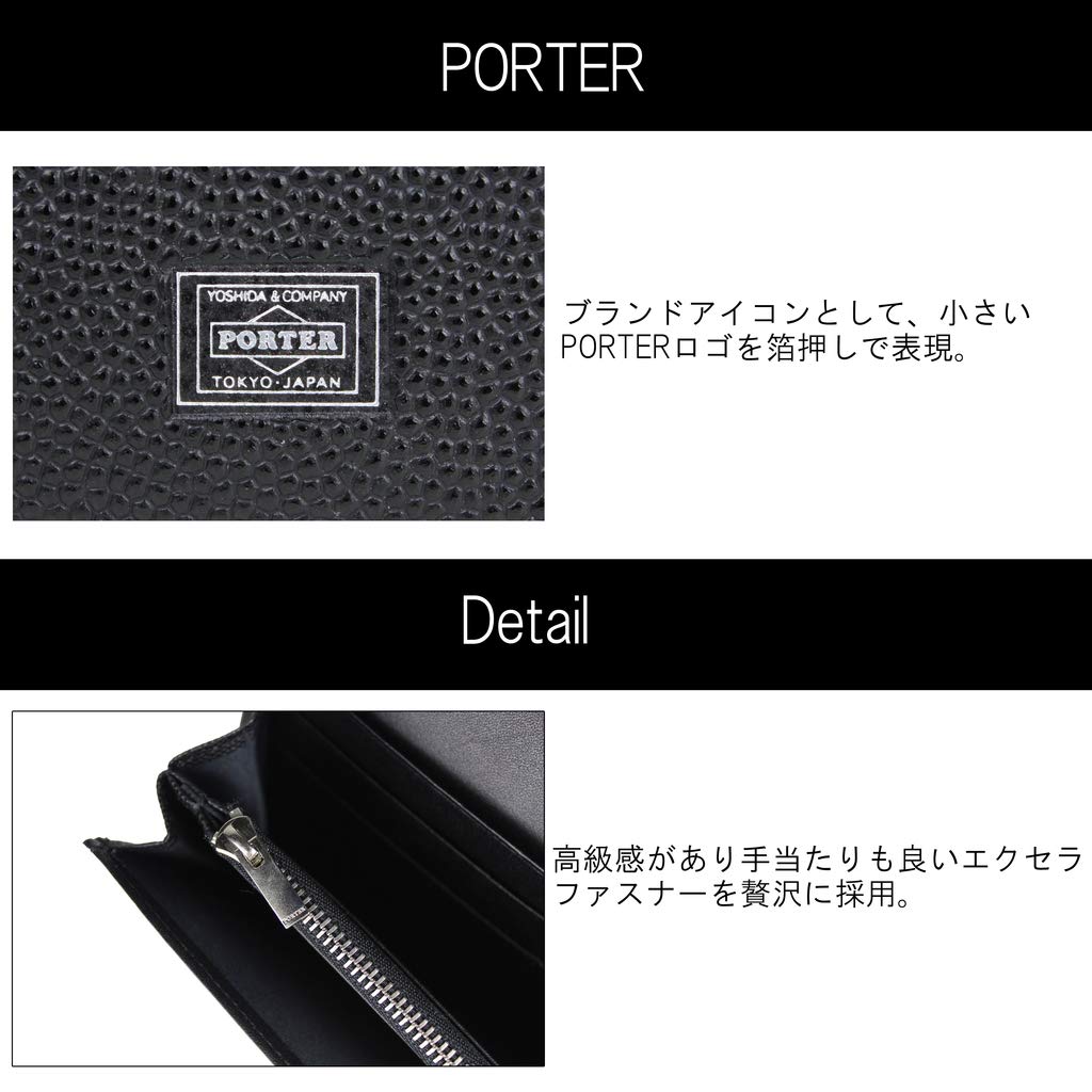 Porter PORTER ABLE Long Wallet WALLET 030-03083 Black10