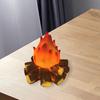 Fireplace Lantern Decorative Log Flame Effect,Indoor Outdoor,Simulation Lamp