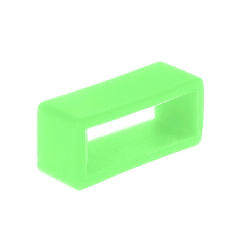 Silicone Anti-Fall Buckle Ring Loop Keeper Holder For Smart Bracelet Watch Band