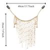 Pearl Hanfu Face Chain Tassel Mysterious Veil Personality Golden Fairy Mask  Men