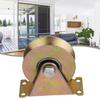 Sliding Door Pulley V Groove Wheel Heavy Duty Rigid Caster For Inverted Track Sliding Gate Roller Wheel Bearing Rollers