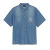 New MLB New York Yankees Shirt Unisex Sky Blue 3ADRB0653-50BLL