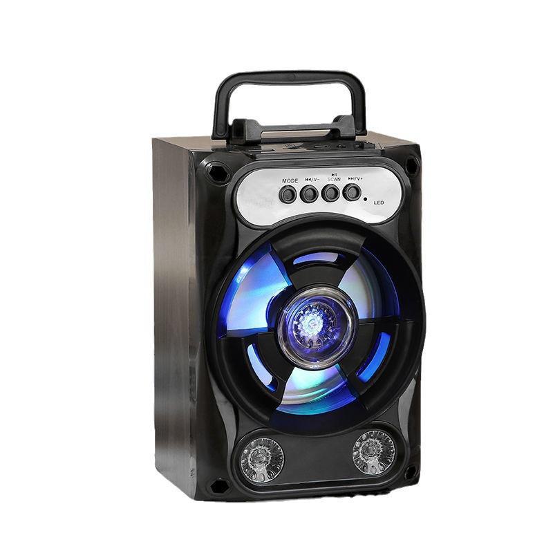 Bluetooth Karaoke Square Dance Speaker - Portable, Outdoor Use, High-Quality Sound, Card & USB Support, Subwoofer.