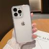 Luxury INS Dazzling Rediation Frame Macaroon Color Transparent Phone Case for iPhone 15 14 11 12 13 Pro Max Plus Back Cover