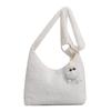 Niche Plush Tote Bag Winter New Style Bag Women's Fashionable Simple Crossbody Bag Casual Commuter Shoulder Bag
