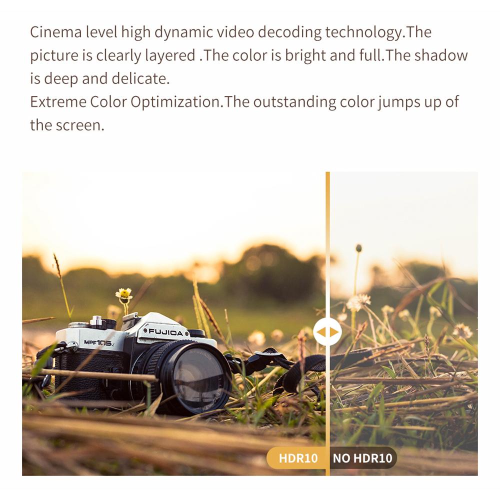 Vivicine X5 Full HD 1080P DLP Projector 2200 ANSI Lumens Android TV 11.0 3D 4K Supported Smart Home Theater Projector