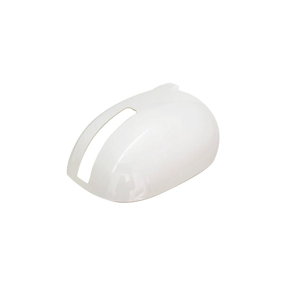 1x Car Primer Left Side Rear View Mirror Cover w/Holes For Mitsubishi Outlander