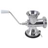 Manual Meat Grinder Silver Suction Cup Type Meat Mincing Machine Aluminum Alloy Sausage Filling Machine for Home Kitchen