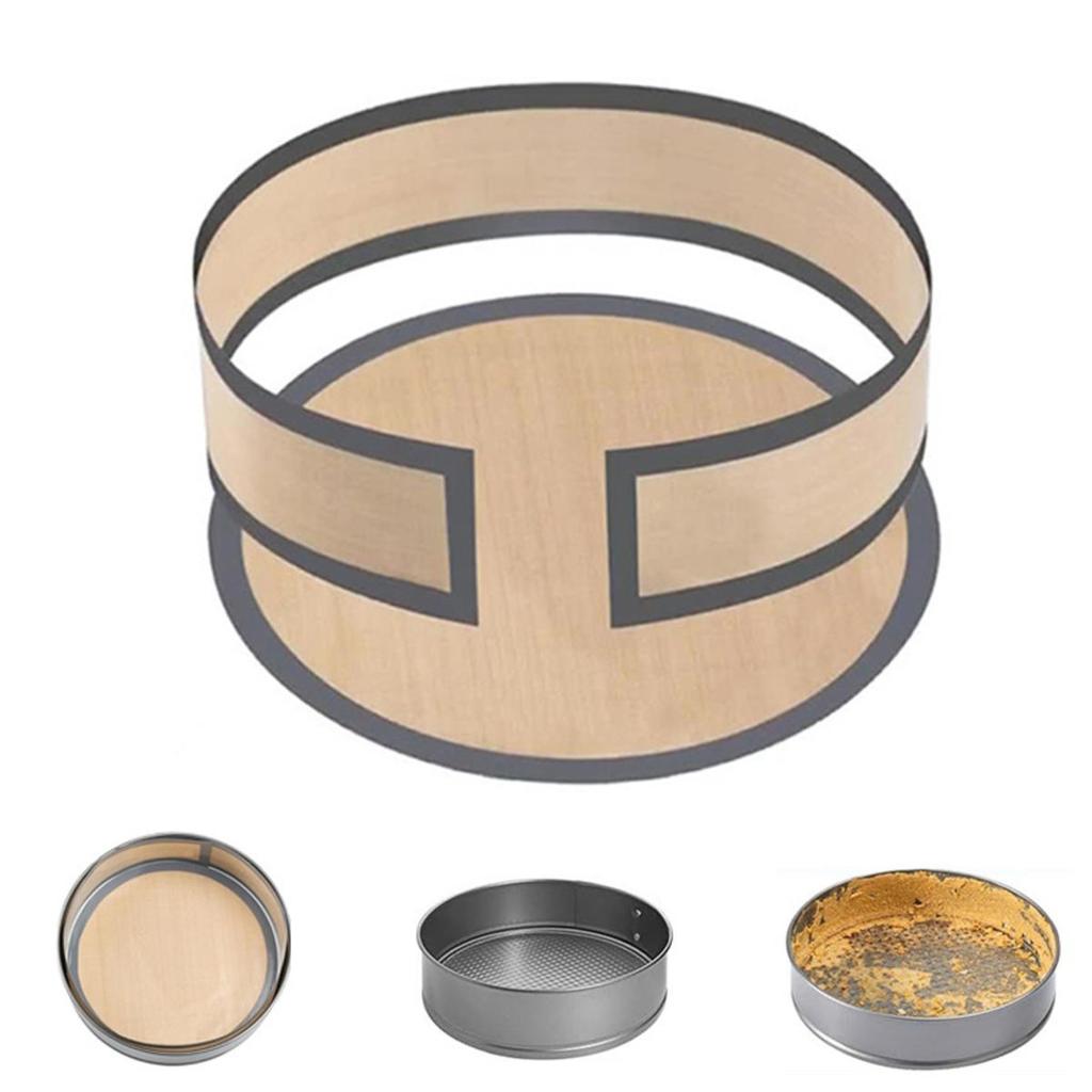 1Set Silicone Baking Liners Reusable Baking Dish Non-Stick Food Safe Silicone Mats Heat-Resistant Bread Grilling Platter for Baking Kitchen Tools