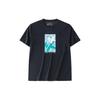 Breathable Letter Round Neck Sports T-Shirt Men Tops Basic-Black 152421104-4
