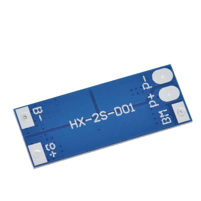 2S 8A Li-ion 7.4v 8.4V 18650 BMS PCM 15A Peak Current Battery Protection Board Bms Pcm For Li-ion Lipo Cell Pack