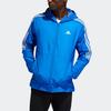 Adidas Casual Sports Hooded Jacket Men Outerwear Blue FT2834