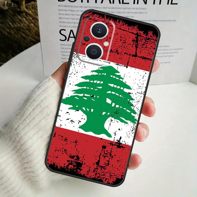 Чехол с изображением флага Ливана для OPPO Reno 10 Pro 11F 4 5 6 7 8 Lite 4Z 5Z 8T OPPO Find X2 X3 X5 Lite X6 Pro Cover