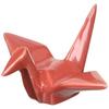Yamashita Kogei Chopstick Rest, Red, 6 X 5 X 3.8 Cm, Crane Design, Red, 14083880