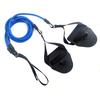 Professional Simulation Swimming Exercise Land Arm Strength Work Out Fitness Resistance Band Hand Webbed Paddle Swimming Forging