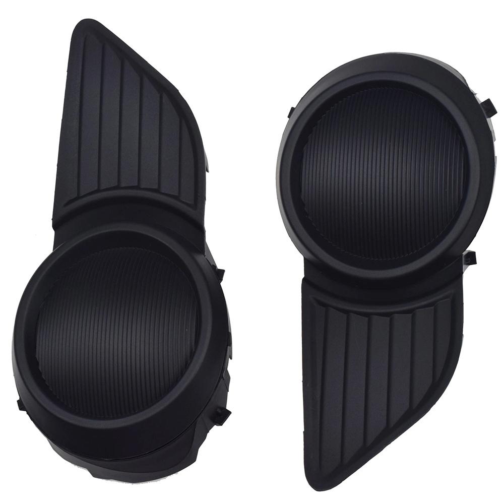 2x Черная накладка передней противотуманной фары для 2011-2017 Toyota Sienna 5212708020 5212808020