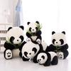 Bear Kneeling Sitting Soft Cloth Toy Plush Panda Present Doll Stuffed Animals Cute Cartoon Pillow