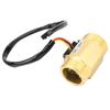 YFB10 Hall Flowmeter Switch G1in Water Flow Sensor Turbine Meter Counter DC24V 2 50L MIN