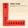 3/4/6inch 90-Degree Right Angle Clamp Holder L Shape Square Ruler Woodwork Tool