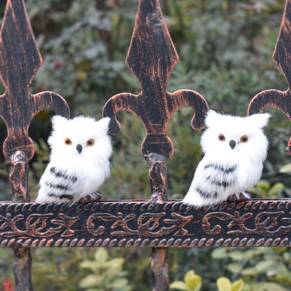 Plush Simulation Owl Bunny Christmas Tree Hanging NEW Animal Models  Party Decoration