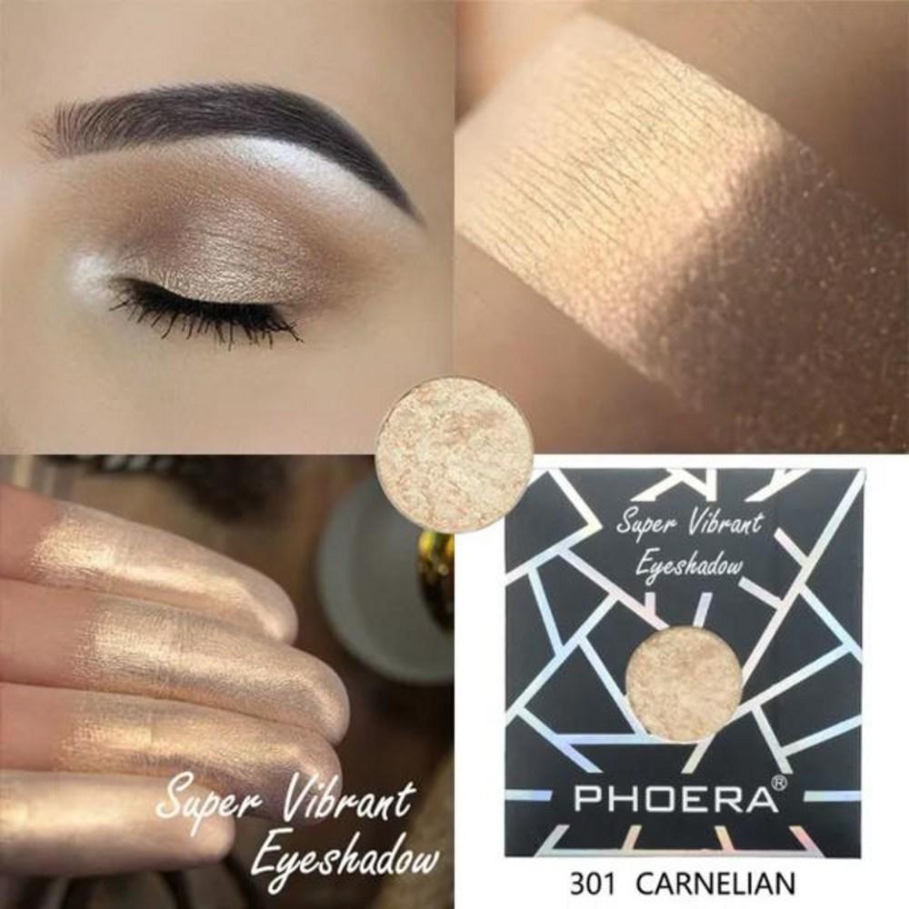 Shadow Palette PHOERA 12 Colors Matte Shimmer Glitter Glow Mini Waterproof Diamond TSLM2, 01 01, 1pc