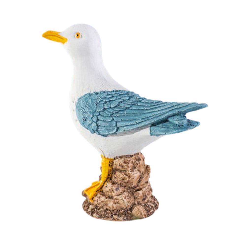 Waterproof Resin Seagull Figurine Handmade Seagull Model Ornament Seabird Ornament  Children's Room