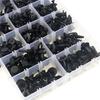 Car 325Pcs Mixed Fastener Bumper Clips Retainer Rivet Door Panel Fender W/Box