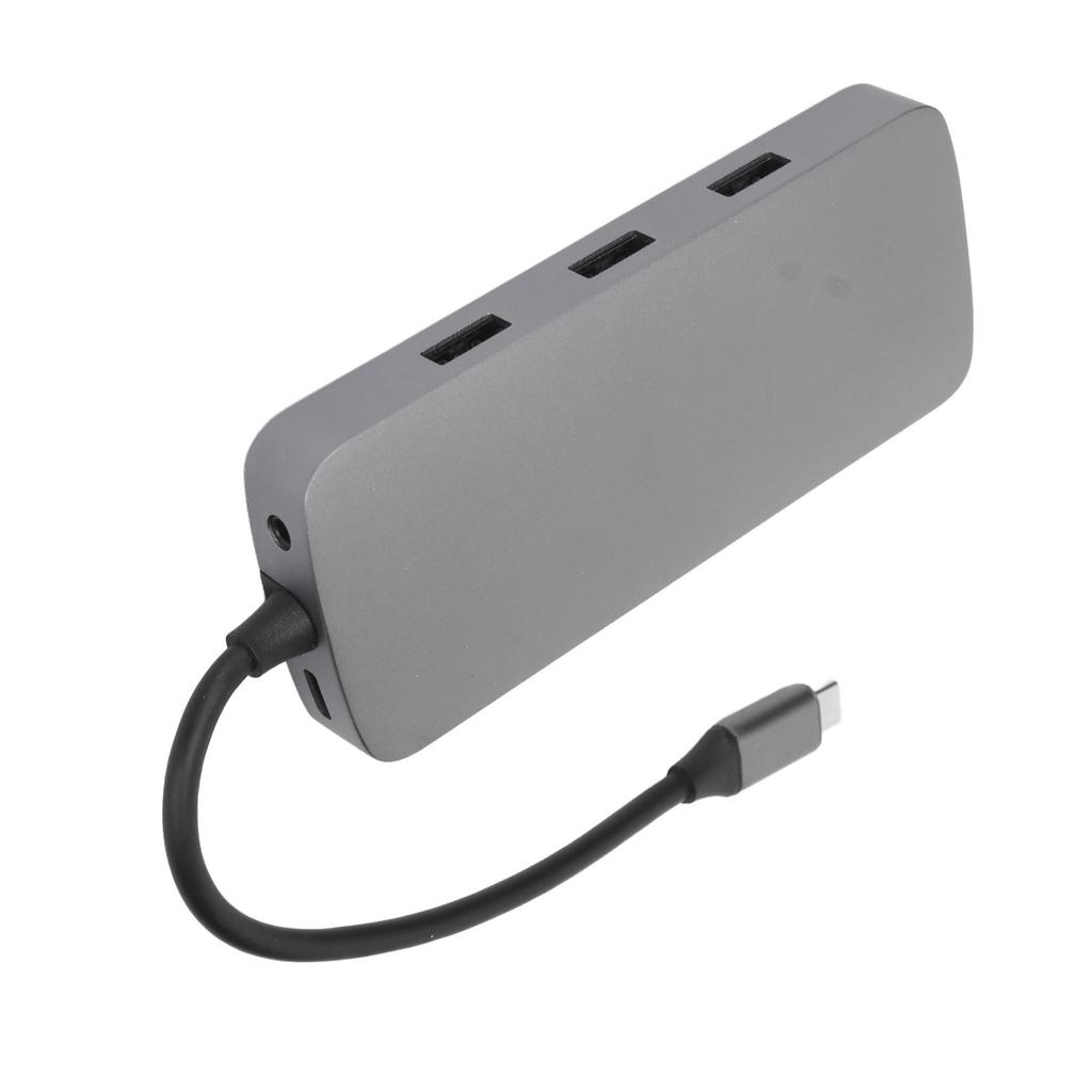 10 In 1 Docking Station Multiport Usb3.0 High Speed USB C Hub Adapter for OS for Windows for