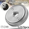 1/2/3Pcs Portable M14 Self-Locking Quick Clamp Quick Release Nut Screw For Angle Grinder Locking Plate Chuck Clamping Nut