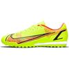 Mercurial Vapor 14 Academy Round Toe Lace-Up TF Soccer Shoes Men Soccer Shoes Fluorescent-Yellow CV0978-760