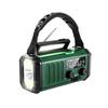 Hand Crank Emergency Radio with Flashlight SOS Alarm Compass Compact Waterproof Solar Powered Rechargeable AM/FM Radio
