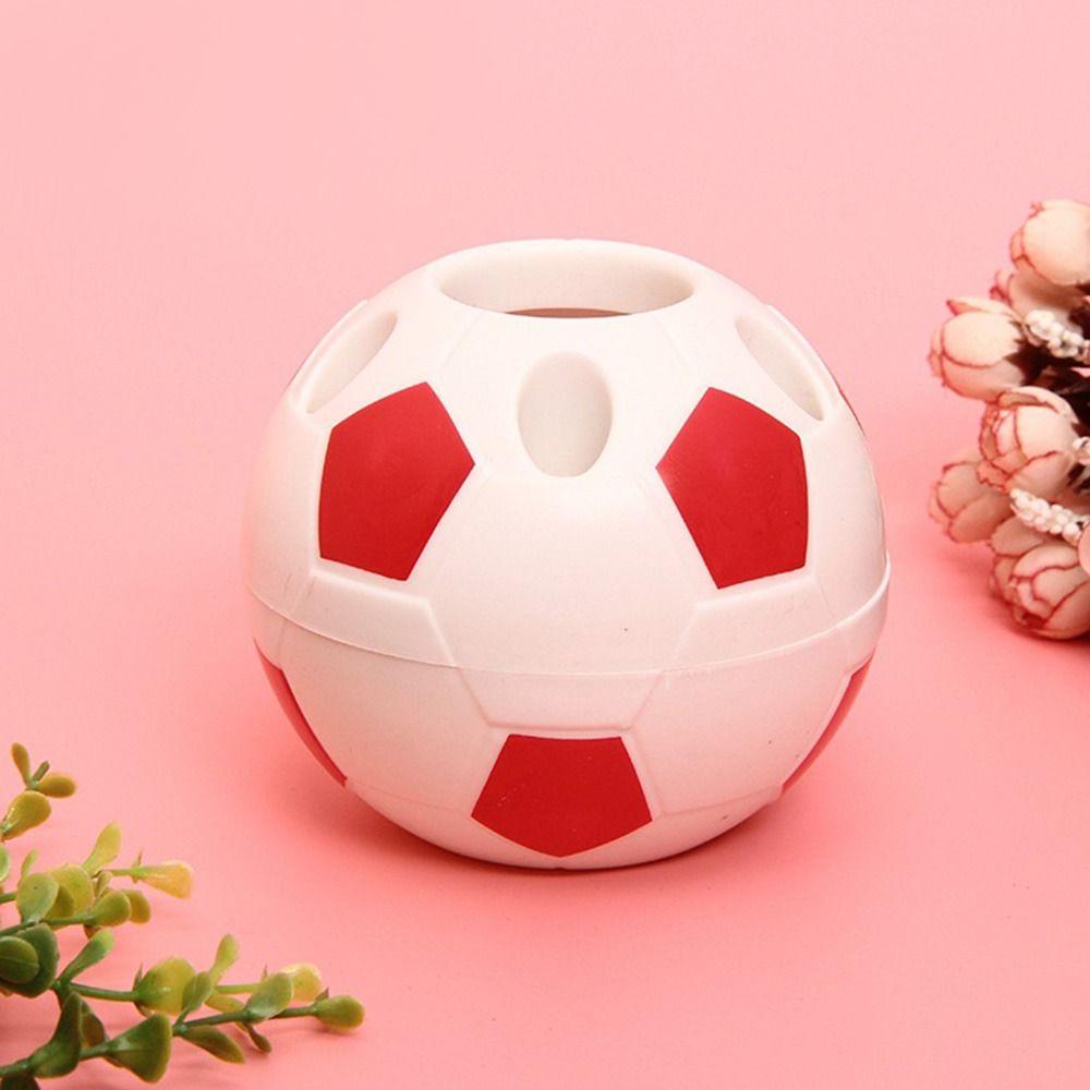 Desktop Storage Cartoon Football Pen Holder Pen Rack Soccer Shape Tool Pencil Toothbrush Holders