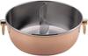 Fujinos Коммерческая кастрюля Royal Series Кастрюля для шабу-шабу с перегородками 24 см (медь) CQCW-240SC