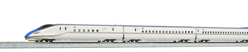 KATO N Gauge E7 Series Hokuriku Shinkansen Shiny Basic Set 3 Cars Railway Model Train 10-1980