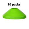 10Pcs Cone Set Football Training Equipment For Kid Pro Disc Cones Agility Exercise Obstacles Avoiding Sport Training Accessories