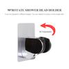90 Degrees Rotate Shower Head Holder Adjustable Self Adhesive Shower Arm Mount Handheld Shower Holders Wall Mounted