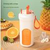 Portable Electric Juicer Cup with Wireless Charging - Multi-function for Smoothies, Milkshakes, and Ice Crushing