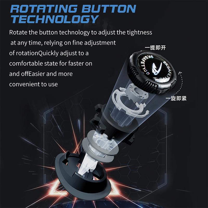 New Rotating Button Safety Boots Men Work Sneakers Anti-smash Indestructible Shoes Steel Toe Protective Boots Anti-puncture Work Safety Shoes