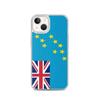 Coque Pour iPhone - PIXELFORMA - iPhone 13 - Drapeau Des Tuvalu - Silicone Souple - Design Léger