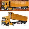 Dump Truck Alloy Engineering Vehicle with Lights and Sounds Effect Simulation Model Toy for