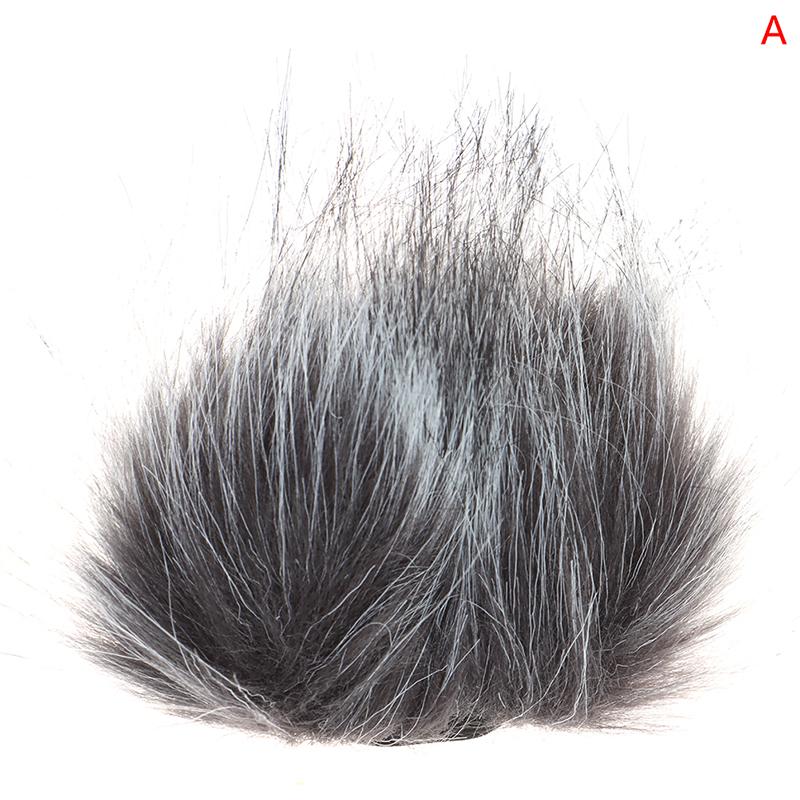 Furry Windscreen Muff Cover Foam Microphone Windproof Cover For Zoom H1 H1N